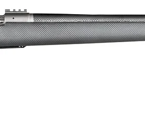 Christensen Arms 8010800700 Summit TI Full Size 6.8 Western 3+1, 24" Natural Titanium Steel Threaded Barrel, Natural Titanium Aluminum Receiver, Natural Carbon Fiber Fixed Sporter Stock