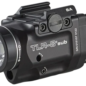 Streamlight 69419 TLR-8 Sub Gun Light with Red Laser  Black Anodized 500 Lumens White LED Springfield Armory Hellcat