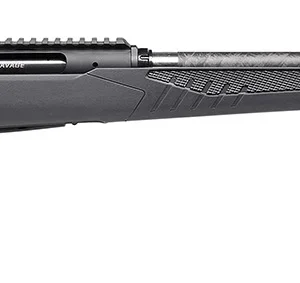 Savage Arms 57898 Impulse Mountain Hunter 270 Win 4+1 22" Carbon Fiber Threaded Barrel, Black Aluminum Receiver w/Picatinny Rail, Gray AccuStock Synthetic Stock, Ambidextrous