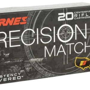 Barnes Bullets 32134 Precision Match  300Blackout 220gr Match Burner OTM BT 20 Per Box/10 Case