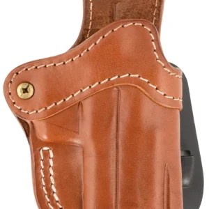 1791 Gunleather ORPDH23CBRR Paddle Holster Optic Ready OWB Size 2.3 Classic Brown Leather Paddle Fits Glock 17 Fits Walther PPQ Right Hand