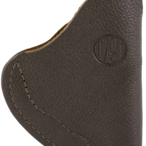 1791 Gunleather FCD2BRWL Fair Chase IWB Size 02 Brown Leather Deer Hide Belt Clip Fits Ruger LCR Left Hand