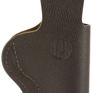 1791 Gunleather FCD4BRWL Fair Chase IWB Size 04 Brown Leather Deer Hide Belt Clip Fits Glock 17/19 Left Hand