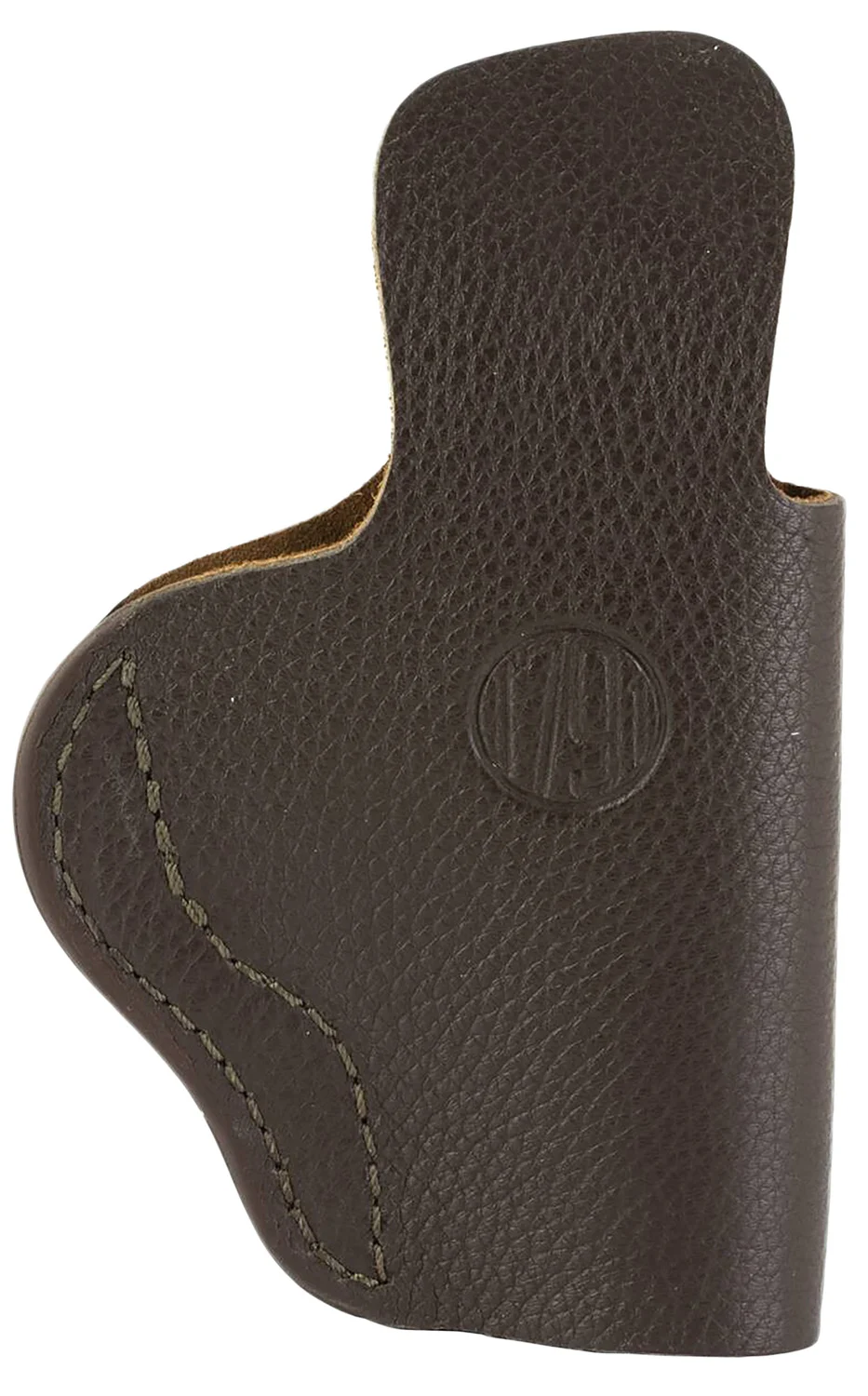 1791 Gunleather FCD4BRWL Fair Chase IWB Size 04 Brown Leather Deer Hide Belt Clip Fits Glock 17/19 Left Hand