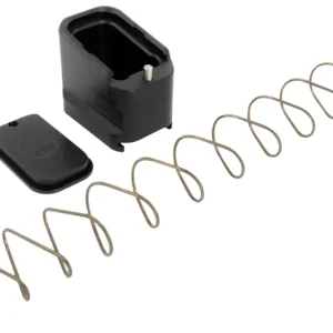 Shield Arms G19ME5BLK Magazine Extension  +5 Extended 9mm Luger/40 S&W 5rd Compatible w/Glock 19/23, Black Anodized Aluminum