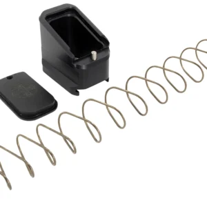 Shield Arms CZP10CME5BLK Magazine Extension  for CZ P10-C/P07, 5rd (9mm), 4rd (40S&W), Black Aluminum