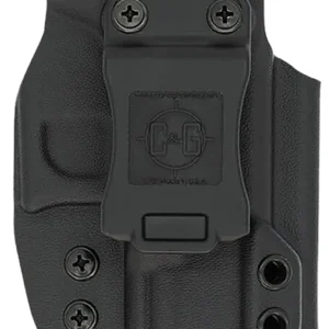 C&G Holsters 1864100 Covert IWB Black Kydex Belt Clip Fits 1911 3.5" Right Hand