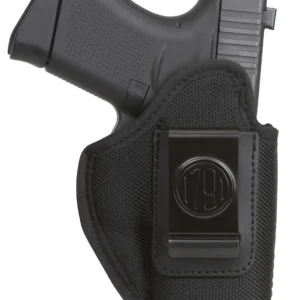 1791 Gunleather PNIWB3BLKR Premium Nylon IWB Size 03 Black Ballistic Nylon Belt Clip Right Hand