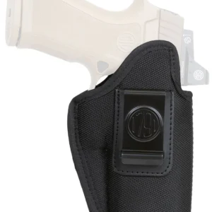 1791 Gunleather PNIWB5BLKR Premium Nylon IWB Size 05 Black Ballistic Nylon Belt Clip Right Hand