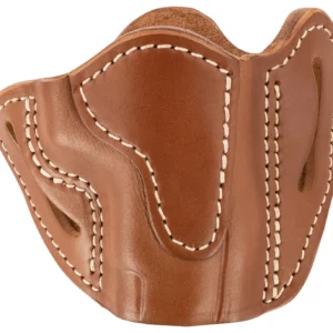 1791 Gunleather ORBHCMAXCBRR BHC MAX Optic Ready OWB Compact Classic Brown Leather Belt Slide Compatible w/Sig P365 XL/Glock 48 Right Hand