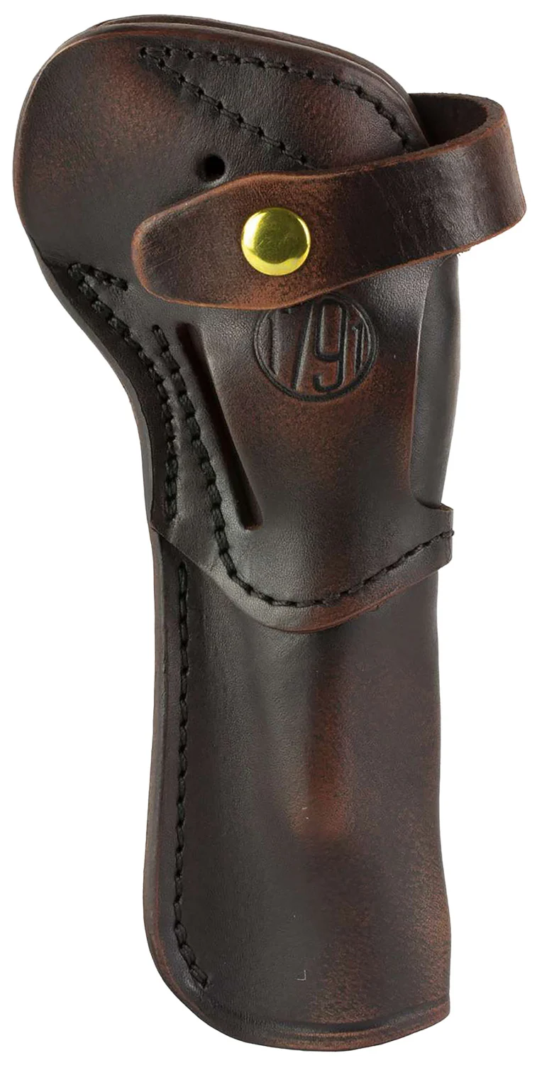 1791 Gunleather SARVH65VTGA Single Action 6.5 Open Carry Vintage Leather Belt Ambidextrous