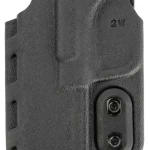 DeSantis Gunhide 137KJ2WZ0 Slim-Tuk  IWB Black Kydex Belt Clip Fits Springfield Hellcat Pro Belt 1.75" Wide Ambidextrous