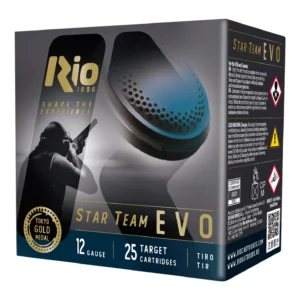 Rio Ammunition ST32HV8 Star Team EVO High Velocity 12 Gauge 2.75" 1 1/8 oz 8 Shot 25 Per Box/ 10 Cs