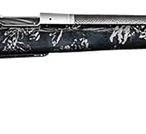 Christensen Arms 8010622200 Ridgeline FFT TI Full Size 6.5 PRC 3+1 20" Stainless Threaded Barrel, Drilled & Tapped Aluminum Receiver, Black w/Gray Accents Fixed Sporter Carbon Fiber Stock, Right Hand