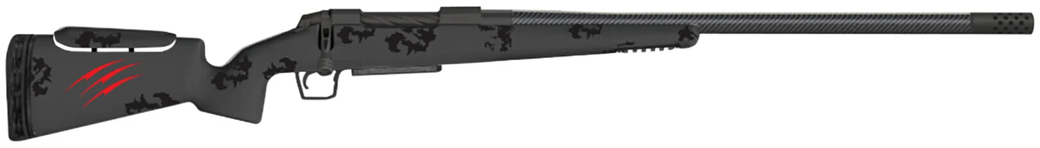 Fierce Firearms FCTRXP300WIN22BBO CT Rival XP 300 Win Mag 3+1 22" C3 Carbon Fiber, Black Titanium Rec, Blackout Camo Carbon Fiber Rival Stock with Adj. Cheek Piece, Radial TI Muzzle Brake