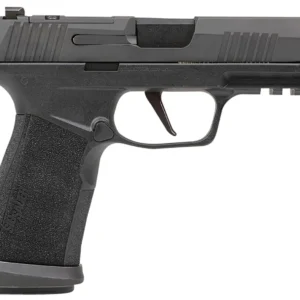 Sig Sauer 365XCA9TACOPS P365-XMACRO TACOPS Compact 9mm Luger 17+1 3.70" Black Barrel, Black Nitron Optic Ready/Serrated Slide, Black Polymer Frame w/Picatinny Rail, Black XMACRO Polymer Grips