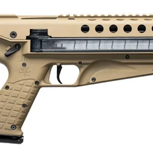 Kel-Tec R50TAN R50  5.7x28mm 50+1 16.10" Threaded Barrel, Tan Receiver & Polymer Grip, Side-Folding Stock, Adjustable Sights, QD Sling Mount