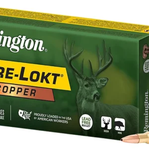 Remington Ammunition R27853 Core-Lokt Copper 30-06Springfield 150gr Copper Hollow Point 20 Per Box/10 Case