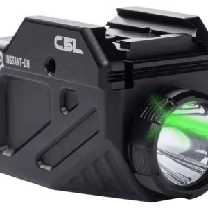 Viridian 9300027 C5L with SAFECharge C Series Black 650 Lumens White/Green Laser Glock/Sig Sauer/Smith & Wesson