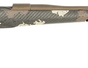 Fierce Firearms FRG7PRC24MM Twisted Rage  Full Size 7mm Rem 3+1 24" Midnight Bronze Cerakote Fluted Threaded Barrel & Receiver, Trophy Camo C3 Carbon Rage w/Pic Rail Carbon Fiber Stock