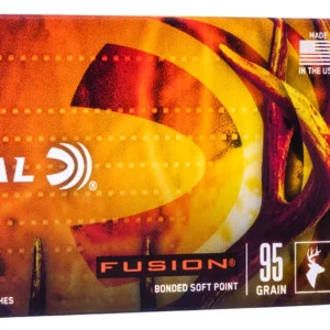Federal F243FS1 Fusion  243Win 95gr Bonded Soft Point 20 Per Box/10 Case