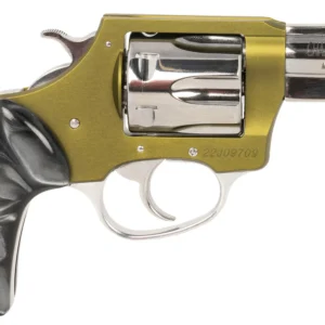 Charter Arms 53624 Undercover II Large 38 Special, 6 Shot 2.20" High Polished Stainless Steel Barrel & Cylinder, OD Green Anodized Aluminum Frame, Black Pearlite Grip, Exposed Hammer