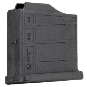 Mdt Sporting Goods Inc 105026BLK AICS Magazine 5rd Extended 6.5 Creedmoor/308 Win Short Action Black Polymer
