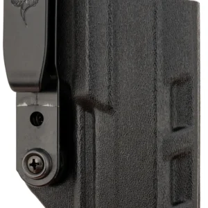 DeSantis Gunhide 137KJ0XZ0 Slim-Tuk  IWB Black Kydex, Compatible w/Springfield Echelon, Fits 4.50" Barrel, Belt Clip Mount Ambidextrous