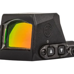 Sig Sauer Electro-Optics SORX1200 Romeo-X Compact Black Anodized 1 x 24 mm 2 MOA Red Dot/32 MOA Circle Multi Reticle