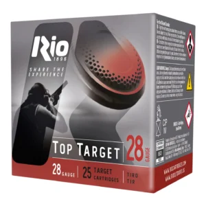 Rio Ammunition RC288 Top Target  28 Gauge 2.75", 3/4 oz 8 Shot, 25 Per Box/10 Cs
