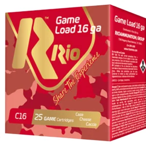 Rio Ammunition RCHV1675 Game Load  16Gauge 2.75" 1 1/8oz 7.5Shot 25 Per Box/10 Case