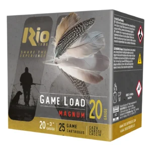 Rio Ammunition RC20MGN6 Game Load  20Gauge 3" 1 1/4oz 6Shot 25 Per Box/10 Case