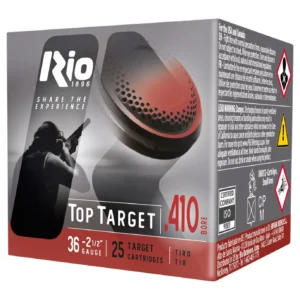 Rio Ammunition RC3675 Top Target  410 Gauge 2.50" 1/2 oz 7.5 Shot 25 Per Box/10 Case