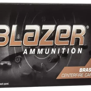 CCI 5202 Blazer Brass Handgun 380ACP 95gr Full Metal Jacket 50 Per Box/20 Case