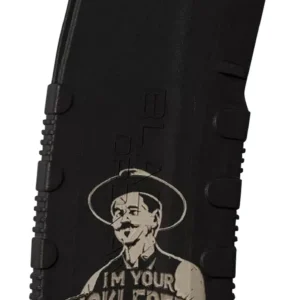 Black Rain Ordnance MAG30HUCKLEBERRY Magazine 30rd 223 Rem/5.56 NATO Huckleberry Engraving Fits AR-15 Platform