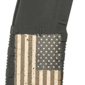 Black Rain Ordnance MAG30AMFLAG Magazine 30rd 223 Rem/5.56x45mm NATO American Flag Engraving Fits AR-15/M16/M4