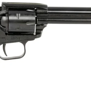 Heritage Mfg RR22B6PGHOL Rough Rider 22 LR 6 Shot, 6.50" Black Oxide Steel Barrel, Black Oxide Zinc Alloy Frame, Black Oxide Cylinder, Black Polymer Grip, Exposed Hammer