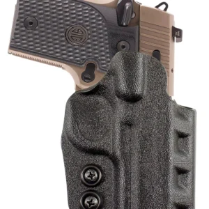 DeSantis Gunhide D94KAB6Z0 Cazzuto  OWB Black Kydex Paddle Fits Glock 19/19 Gen 5/19X/23/32/45 Right Hand