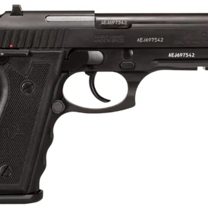 Taurus 1-917C41 917C  Full Size Frame 9mm Luger 18+1 4.30" Matte Black Steel Barrel, Serrated Steel Slide, Black Anodized Aluminum Frame w/Beavertail & Picatinny Rail, Black Target Grip, Ambidextrous