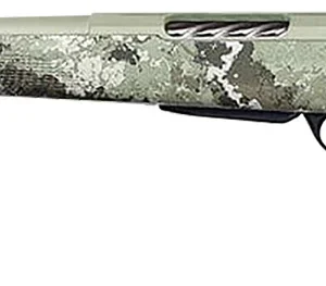 Tikka JRTXVA482 T3x Lite 6.5 Creedmoor 3+1 24.30" Fluted/Threaded, Desert Verde Cerakote Barrel/Rec, Veil Alpine Synthetic Stock, Interchangeable Grip, Muzzle Brake Left Hand