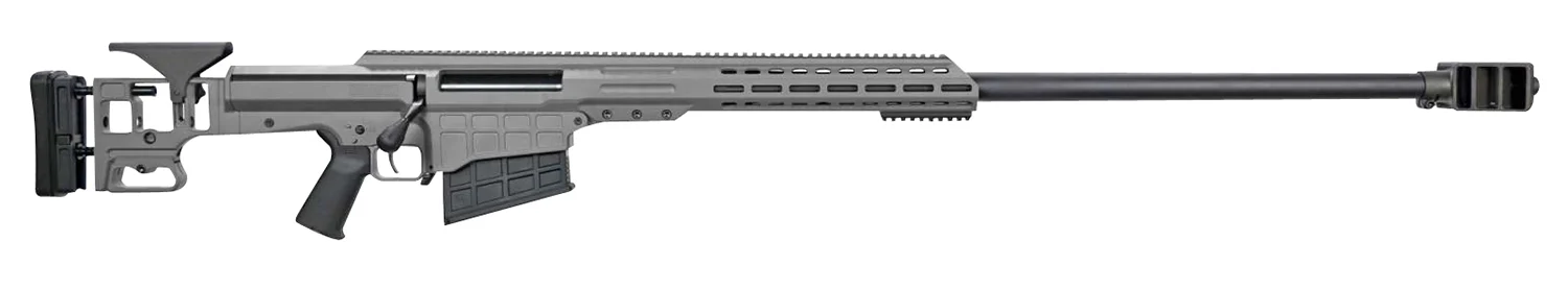 Barrett 19614 MRAD ELR 416 Barret 10+1 36" Fluted Barrel, Tungsten Gray, M-Lok Rail, Folding Adj. Stock, Magpul Grip, Adj. Match Grade Trigger, Muzzle Brake