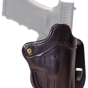 1791 Gunleather ORPDH2.3SBRR Optic Ready Paddle Holster OWB Size 2.3 Signature Brown Leather Right Hand
