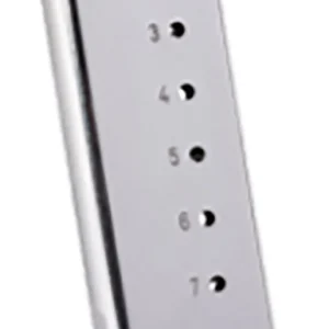 Mec-Gar MGCO4507NPF 1911 Officer 7rd 45 ACP, Nickel Carbon Steel