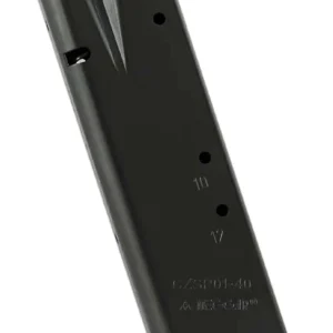 Mec-Gar MGCZ4014DPS CZ  14rd 40 S&W, Fits CZ Shadow/Shadow 2/85B/75B/SP-01 Black