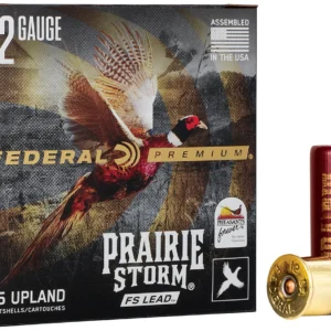 Federal PFX126FS4 Premium Prairie Storm FS 12Gauge 2.75" 1 1/4oz 4Shot 25 Per Box/10 Case