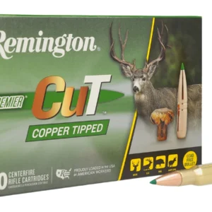 Remington Ammunition R22343 Premier  30-06Springfield 165gr 20 Per Box/10 Case