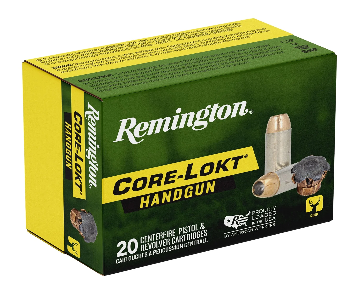 Remington Ammunition R20225 Core-Lokt Handgun 41RemMag 210gr Jacketed Hollow Point 20 Per Box/10 Case