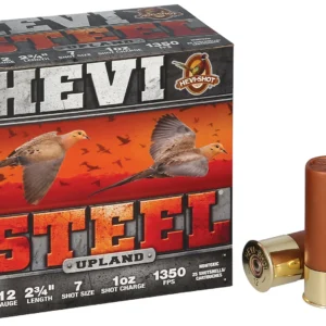 HEVI-Shot HS61266  Upland 12Gauge 2.75" 1oz 6Shot 25 Per Box/10 Case