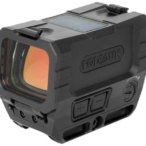 Holosun RONINAEMSMAXGR AEMS Max Ronin Black Anodized 1 x 1.1" x 0.87" 2 MOA Green Dot/65 MOA Circle Multi Reticle