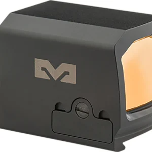 Meprolight USA 901141272 MPO PRO-F Black 1x, 3 MOA/33 MOA 3 MOA Red Dot/33 MOA Red Bullseye/Ring Multi Reticle Reticle